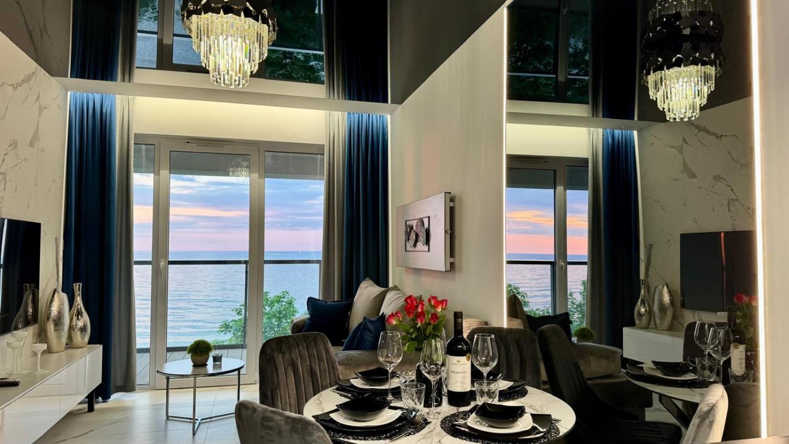 Apartament Z Widokiem Na Morze- Ustronie Apartments Nadmorski Luksus Apartamenty Ustronie Morskie Bagian luar foto