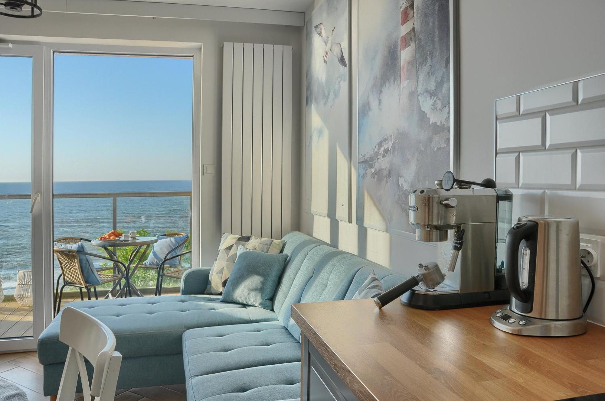 Apartament Z Widokiem Na Morze- Ustronie Apartments Nadmorski Luksus Apartamenty Ustronie Morskie Bagian luar foto